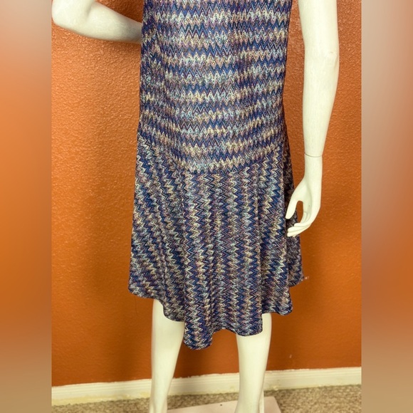 Maeve Multicolor Chevron Knit Top Size Medium - Picture 17 of 17